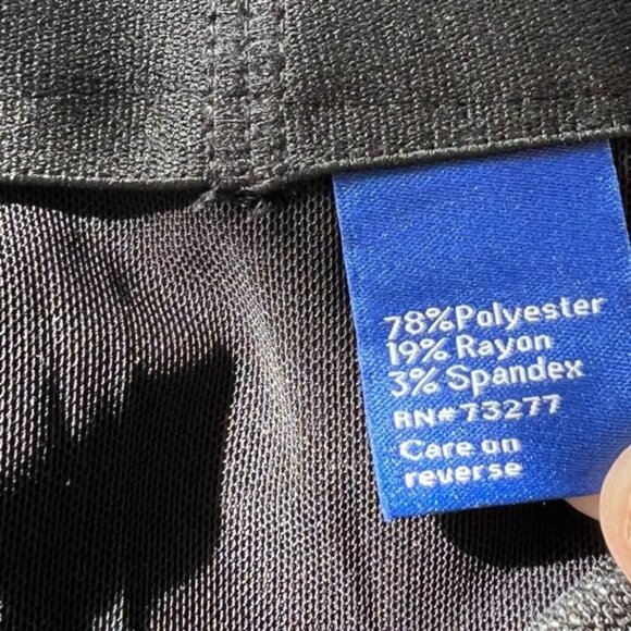 Apt. 9 Trousers Pants Size 12 Charcoal Black - Picture 4 of 8